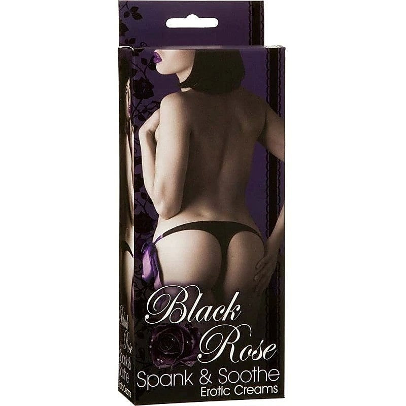 Black Rose Spank and Soothe Erotic Creams by Doc Johnson - Delay and Excite Sprays
