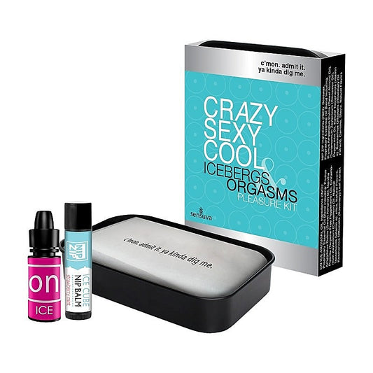 Crazy Sexy Cool Icebergs and Orgasms by Sensuva On - Delay and Excite Sprays
