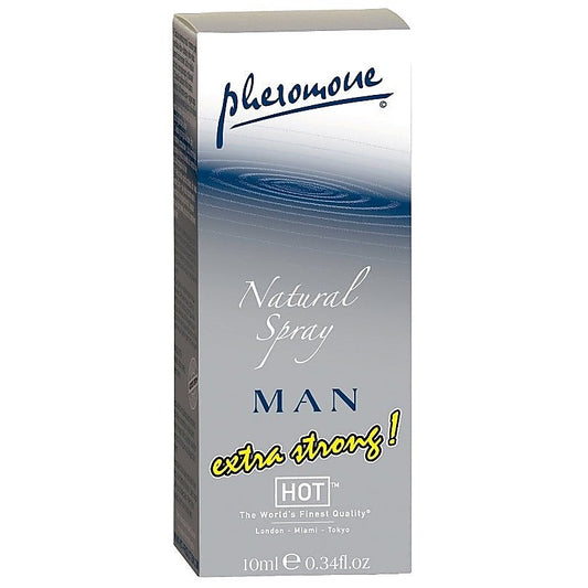 Hot Pheromones Man Natural Spray Extra Strong by Hot Ero - Delay and Excite Sprays