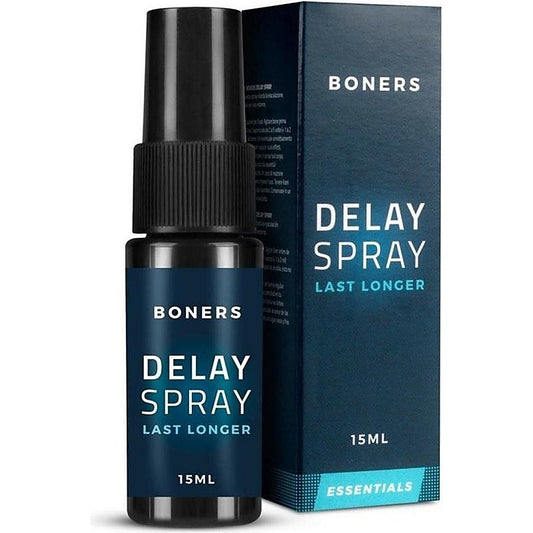 Boners Delay Spray 15ml by Shots Toys - Delay and Excite Sprays