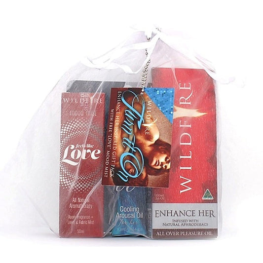 Turn it On Enhance Her Gift Pack by Wildfire International - Delay and Excite Sprays