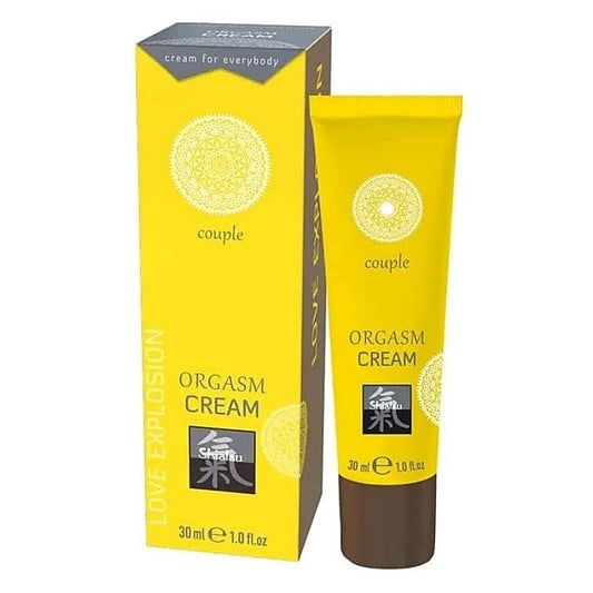 Shiatsu Couple Orgasm Cream 30ml by Hot Ero - Delay and Excite Sprays