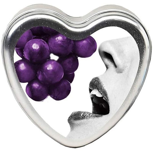 Edible Heart Massage Candle 4 oz by Earthly Body - Sex Pheromones and Perfumes
