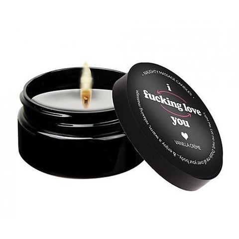 Kama Sutra Vanilla Creme Massage Candle 50g Aromatherapy Oil - Sex Pheromones and Perfumes