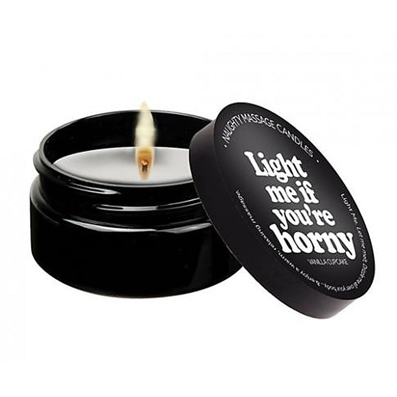 Kama Sutra Vanilla Creme Massage Candle 50g Aromatherapy Oil - Sex Pheromones and Perfumes