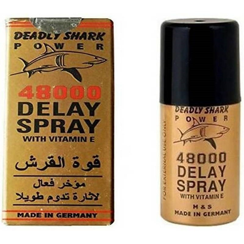 Professional Shark 48000 Spray by BDStyle - Delay and Excite Sprays