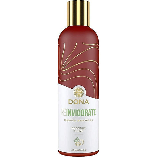 Dona Essential Massage Oil Reinvigorate by System Jo - Delay and Excite Sprays