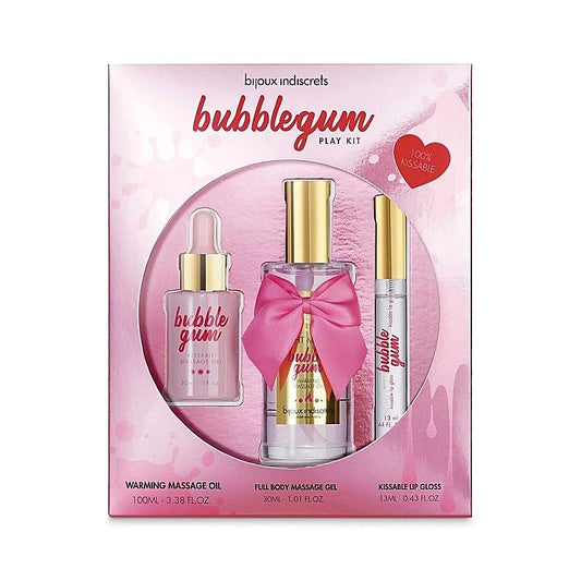 Bubblegum Play Adult Massage Oils Kit by Bijoux Indiscrets - Sex Kits
