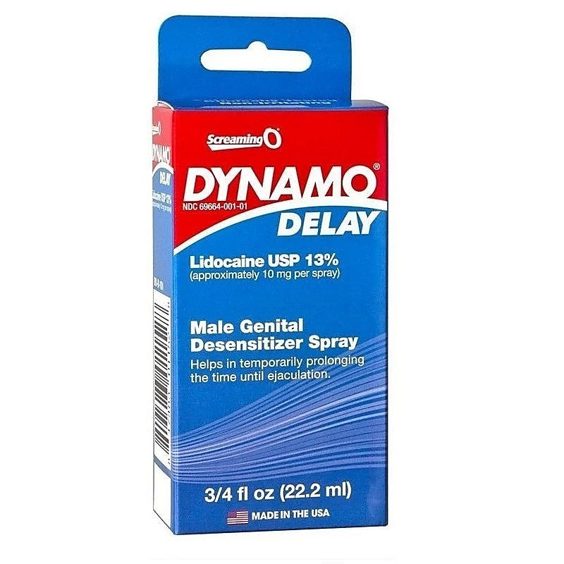 Premium Dynamo Delay Spray by Screaming O - Delay and Excite Sprays