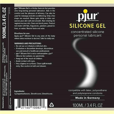 Premium Gel Silicone Personal Lubricant by Pjur - Silicone Based Lubes