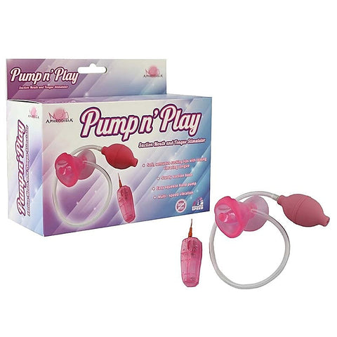 Pump N Play Mouth & Tongue by Aphrodisia - Pussy And Clit Toys