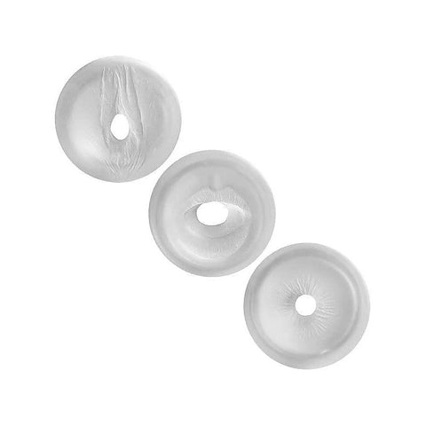 RoboSuck3 UR3 Male Masturbator Donut Set by Doc Johnson - Pumps, Extenders and Sleeves