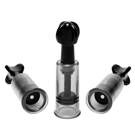 Fusion Triple Suckers by XR Brands - Breast and Nipple Toys