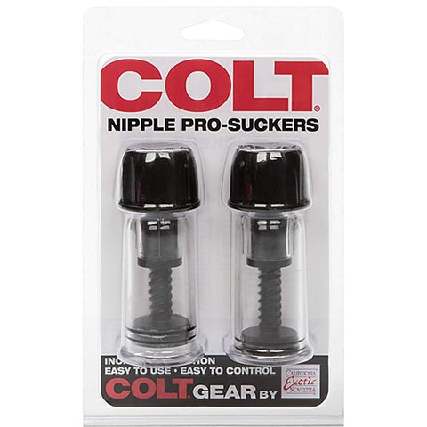 California Exotics Colt Nipple Pro Suckers with Adjustable Suction Control - Breast and Nipple Toys