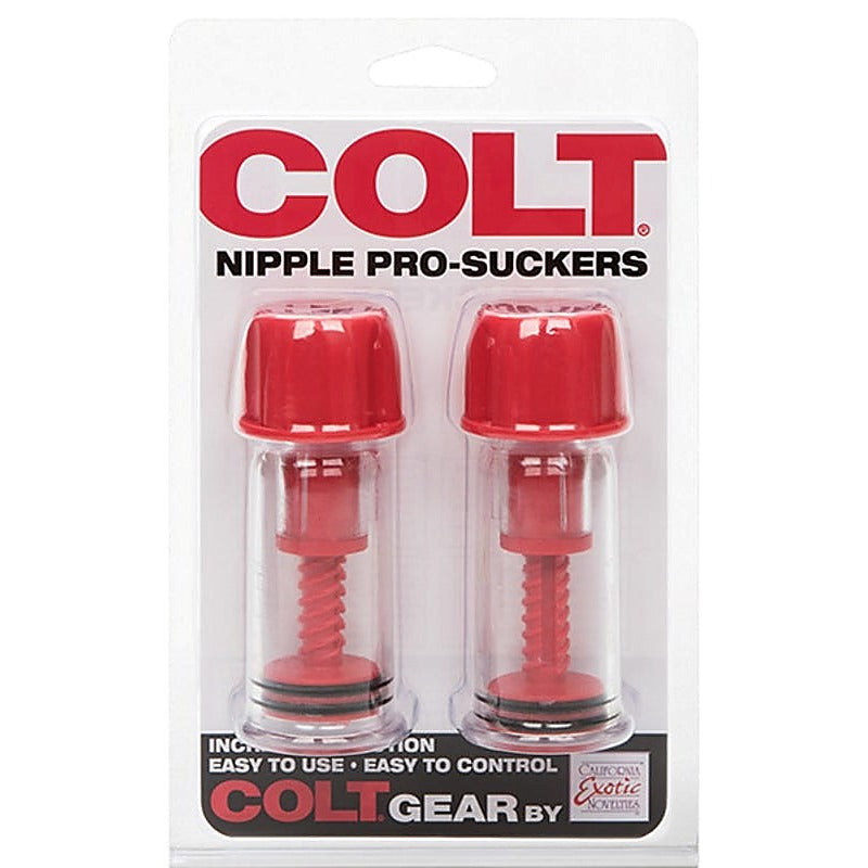 California Exotics Colt Nipple Pro Suckers with Adjustable Suction Control - Breast and Nipple Toys