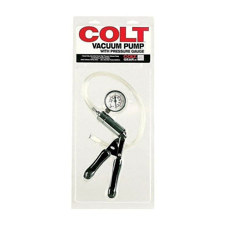 Colt Vacuum Penis Pump with Pressure Gauge - Pumps, Extenders and Sleeves