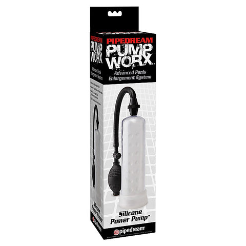 Pump Worx Silicone Power Penis Enlargement Pump - Penis Pumps And Stretchers