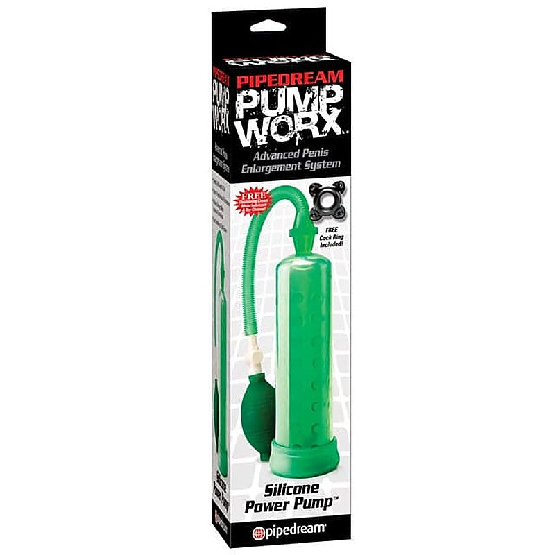 Pump Worx Silicone Power Penis Enlargement Pump - Penis Pumps And Stretchers