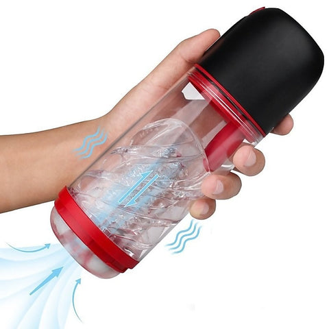 Vivek Auto Stroking Masturbator Cup by BDStyle - Penis Pumps And Stretchers