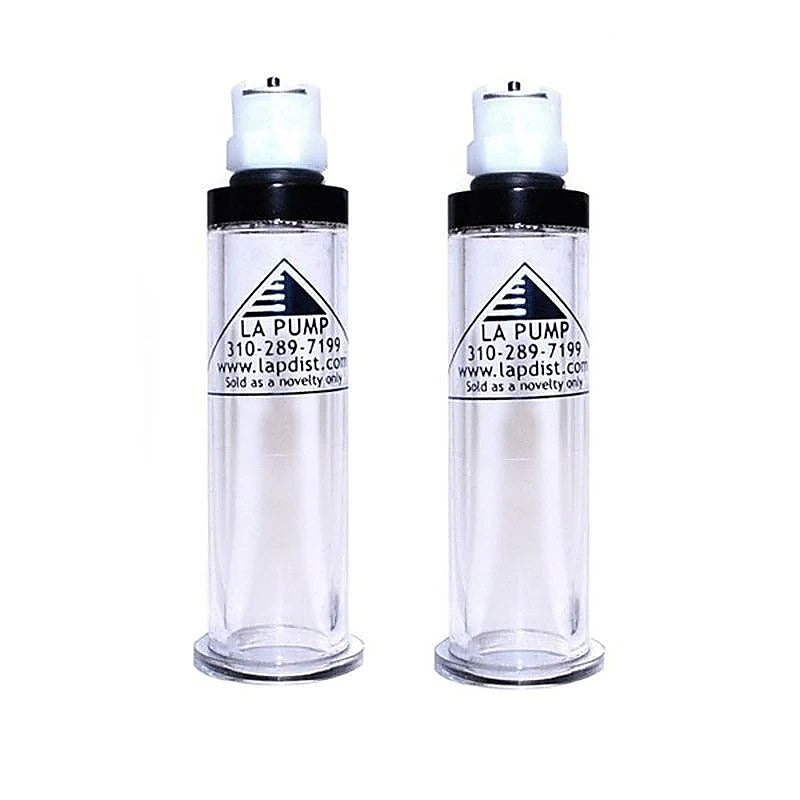Premium LA Pump Nipple Cylinders by LA Pumps - Breast and Nipple Toys
