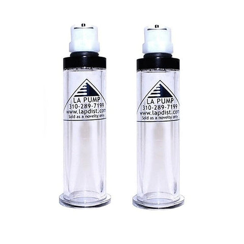 Premium LA Pump Nipple Cylinders by LA Pumps - Breast and Nipple Toys