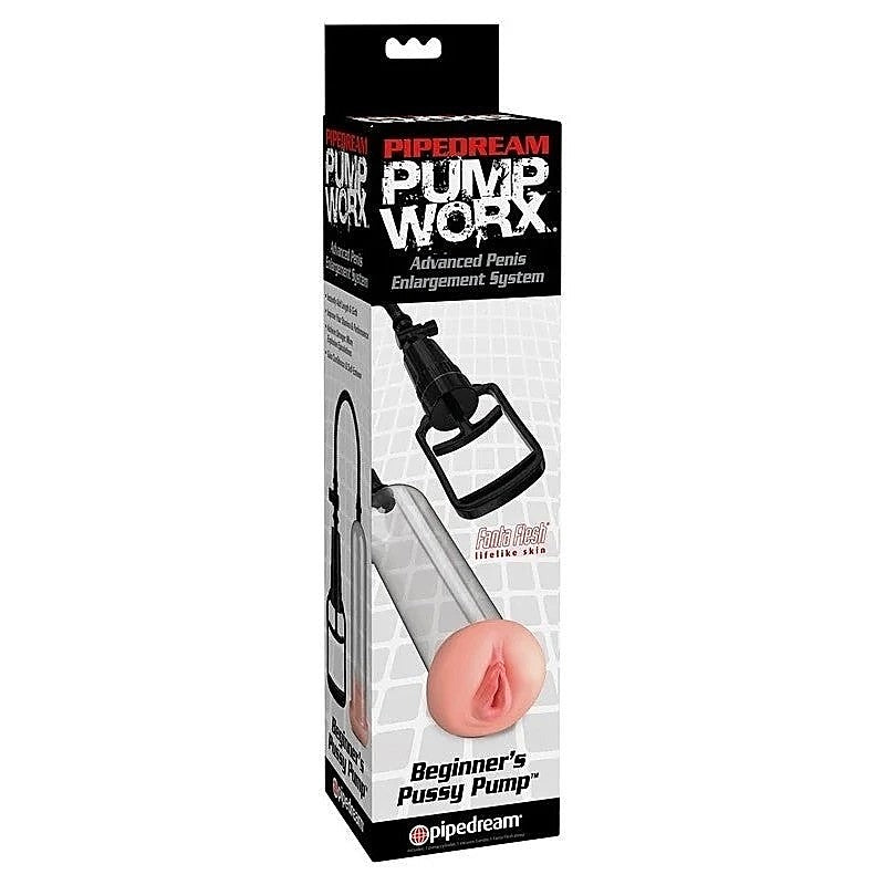 Pump Worx Beginner's Life Like Pussy Pump - Pussy And Clit Toys