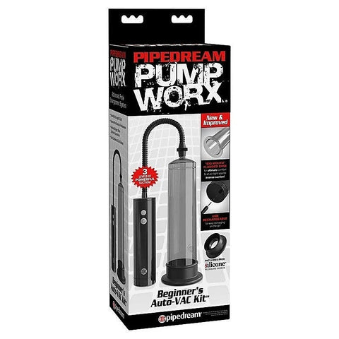 Pump Worx Beginners Rechargeable Auto Vac Cock Pump Kit - Pumps, Extenders and Sleeves