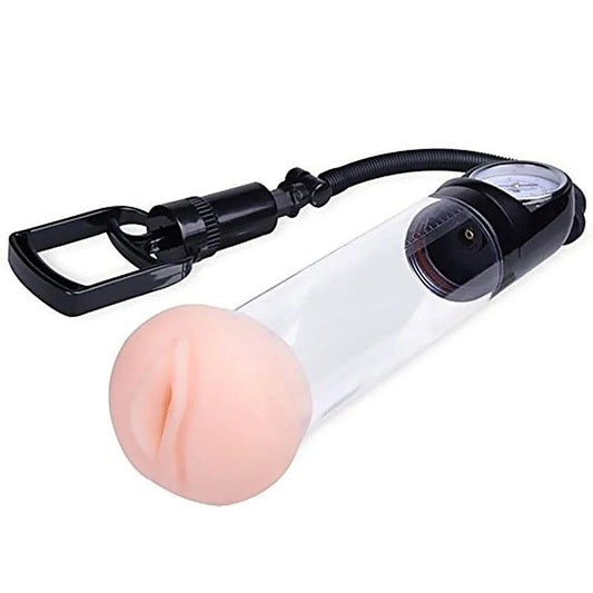 Big Man Penis Pump With Accu-Meter by BDStyle - Pumps, Extenders and Sleeves