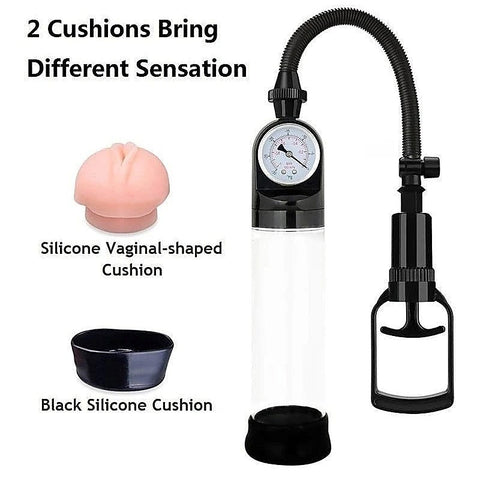 Big Man Penis Pump With Accu-Meter by BDStyle - Pumps, Extenders and Sleeves