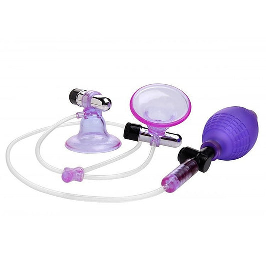 Vibrating Nipple Suckers by XR Brands - Breast and Nipple Toys