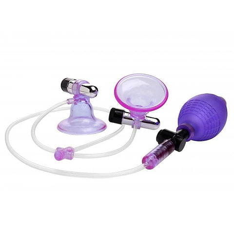 Vibrating Nipple Suckers by XR Brands - Breast and Nipple Toys