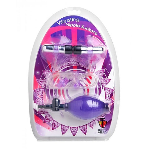 Vibrating Nipple Suckers by XR Brands - Breast and Nipple Toys
