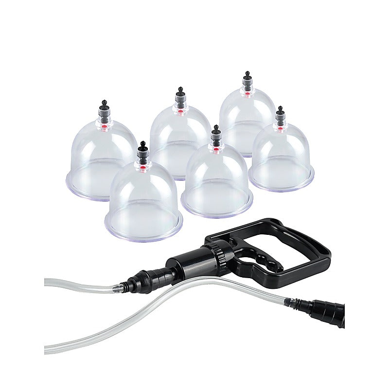 Fetish Fantasy Beginners 6 Piece Cupping Set - Breast and Nipple Toys