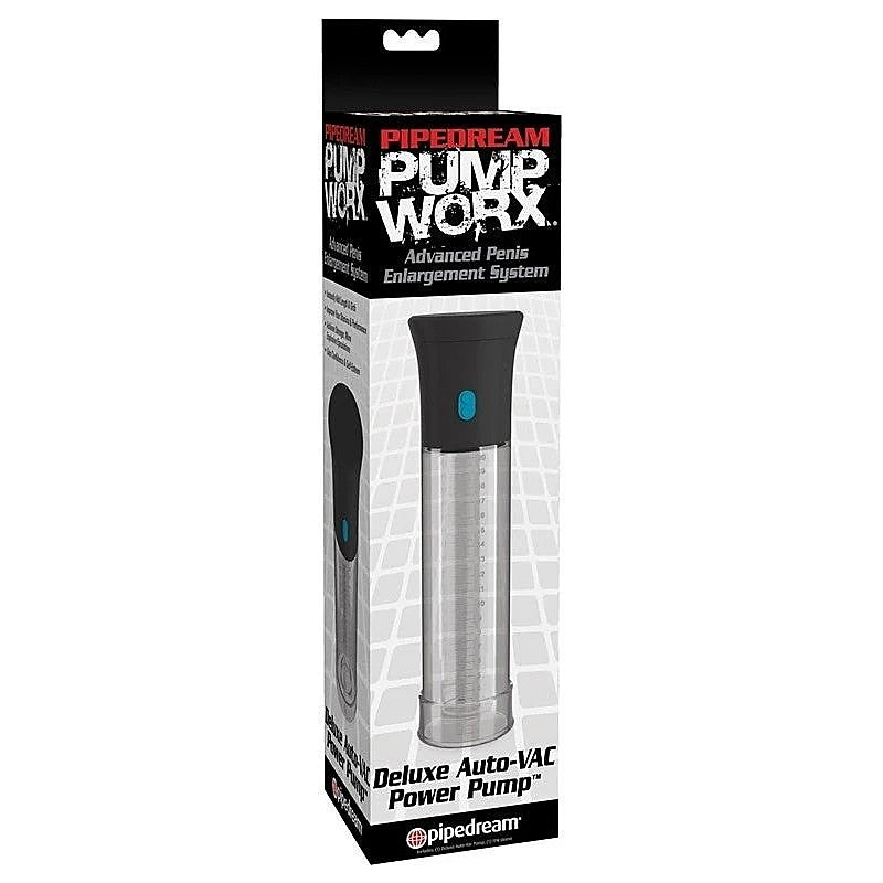 Pump Worx Deluxe Auto Vac Penis Enlargement Pump - Pumps, Extenders and Sleeves