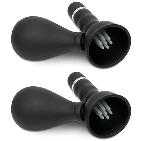 Fetish Fantasy Cordless Vibrating Nipple Suckers - Breast and Nipple Toys