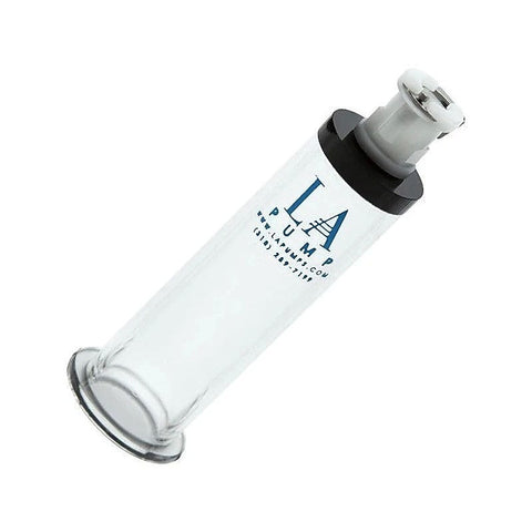 LA Pumps Nipple Enhancement Cylinders Diamond Cut Acrylic Pair - Breast and Nipple Toys