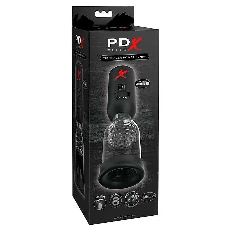PDX Elite Tip Teazer Power Male Penis Pump - Pumps, Extenders and Sleeves
