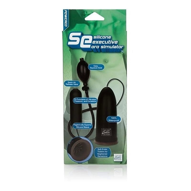 Silicone Executive Oro Penis Stimulator - Pumps, Extenders and Sleeves