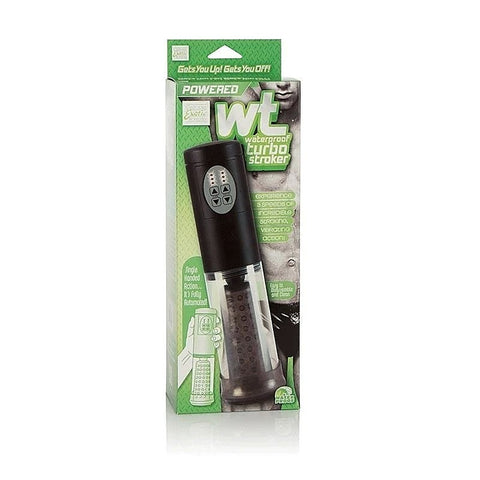 Male Pleasure Waterproof Turbo Stroker by California Exotics - Pumps, Extenders and Sleeves