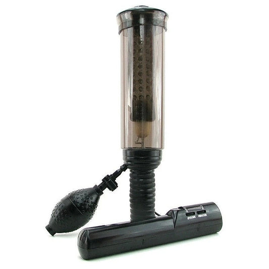 Black Jack Male Stroker Pump by California Exotics - Pumps, Extenders and Sleeves
