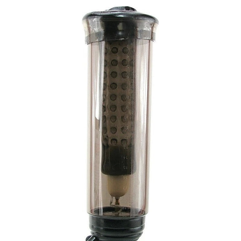 Black Jack Male Stroker Pump by California Exotics - Pumps, Extenders and Sleeves