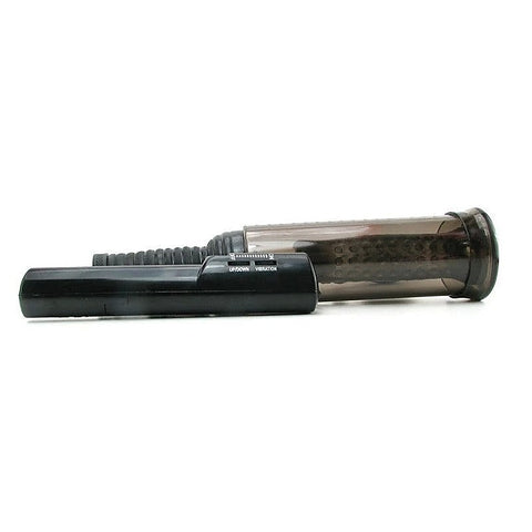 Black Jack Male Stroker Pump by California Exotics - Pumps, Extenders and Sleeves