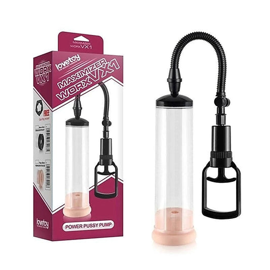 Maximizer Worx VX1 Power Pro Pump with Pussy Sleeve - Pumps, Extenders and Sleeves