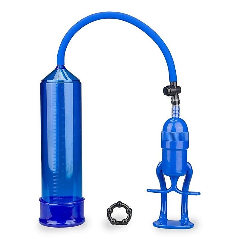 Premium Pleasure Pro Pump Blue by Lovetoy - Pumps, Extenders and Sleeves