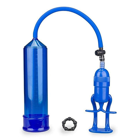 Premium Pleasure Pro Pump Blue by Lovetoy - Pumps, Extenders and Sleeves