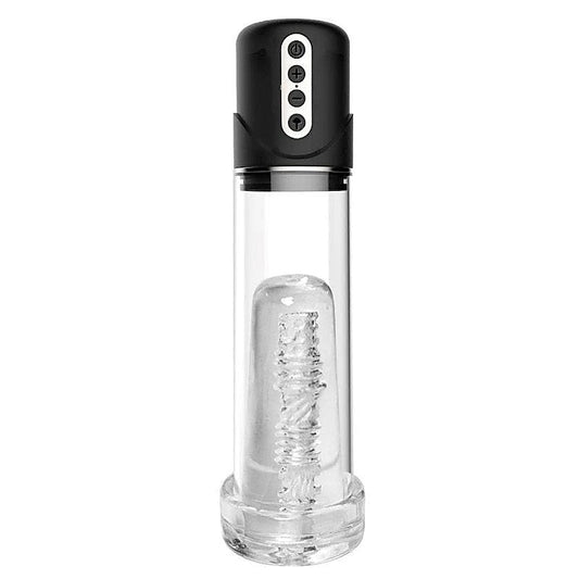 Power Up Penis Pump With Stroker Sleeve by BDStyle - Pumps, Extenders and Sleeves