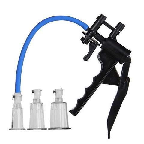 LuvPump Clitoris Enhancement System by Shots Toys - Nipple and Clit Clamps