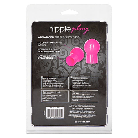 Advanced Women's Nipple Suckers by California Exotics - Breast and Nipple Toys