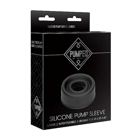 Pumped Silicone Pump Sleeve by Shots Toys - Penis Pumps And Stretchers