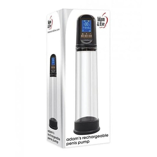 Adam's Smart Rechargeable Penis Pump by Adam & Eve Sextoys - Pumps, Extenders and Sleeves